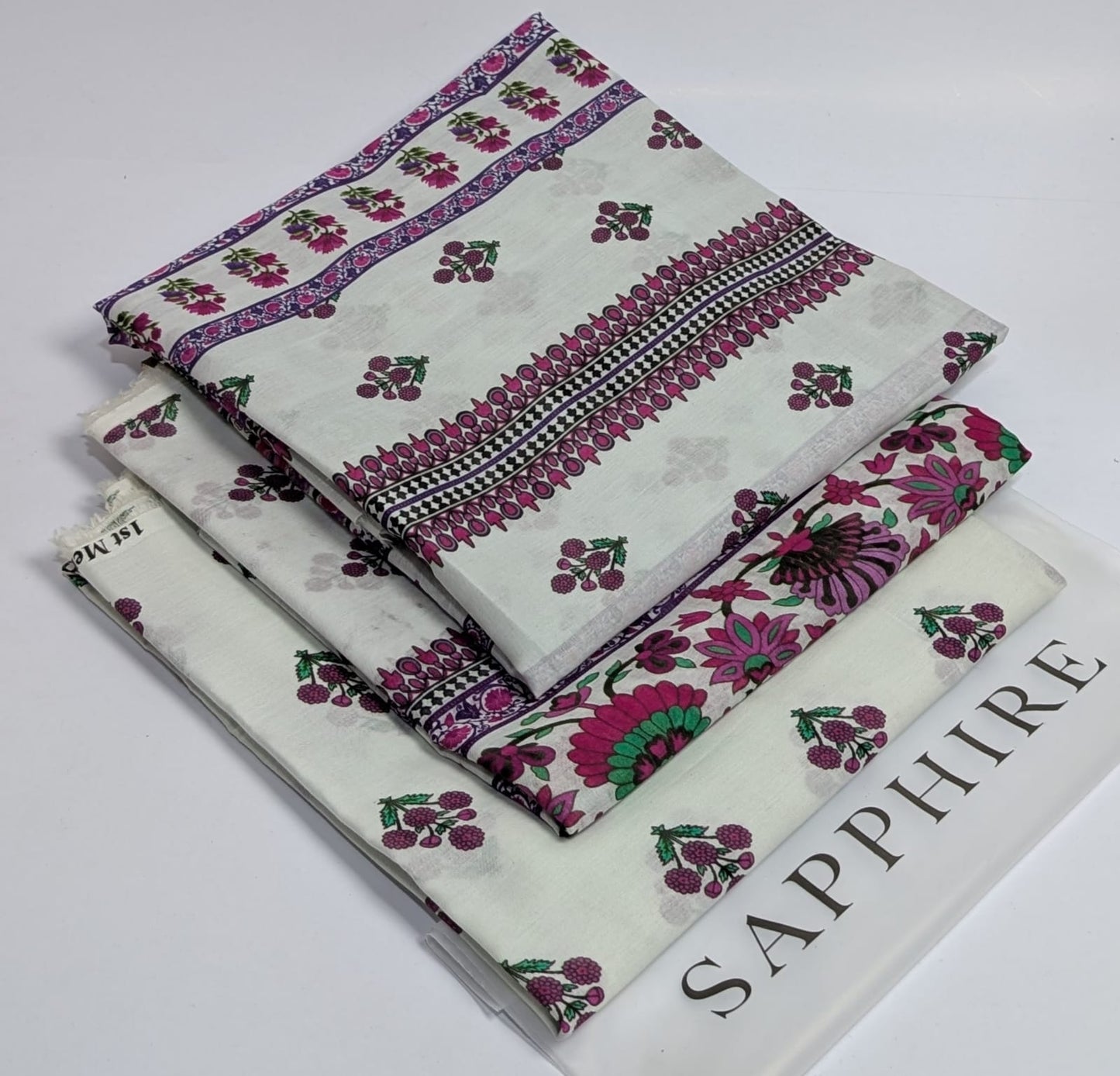 Sapphire Lawn Printed 3Piece D-003