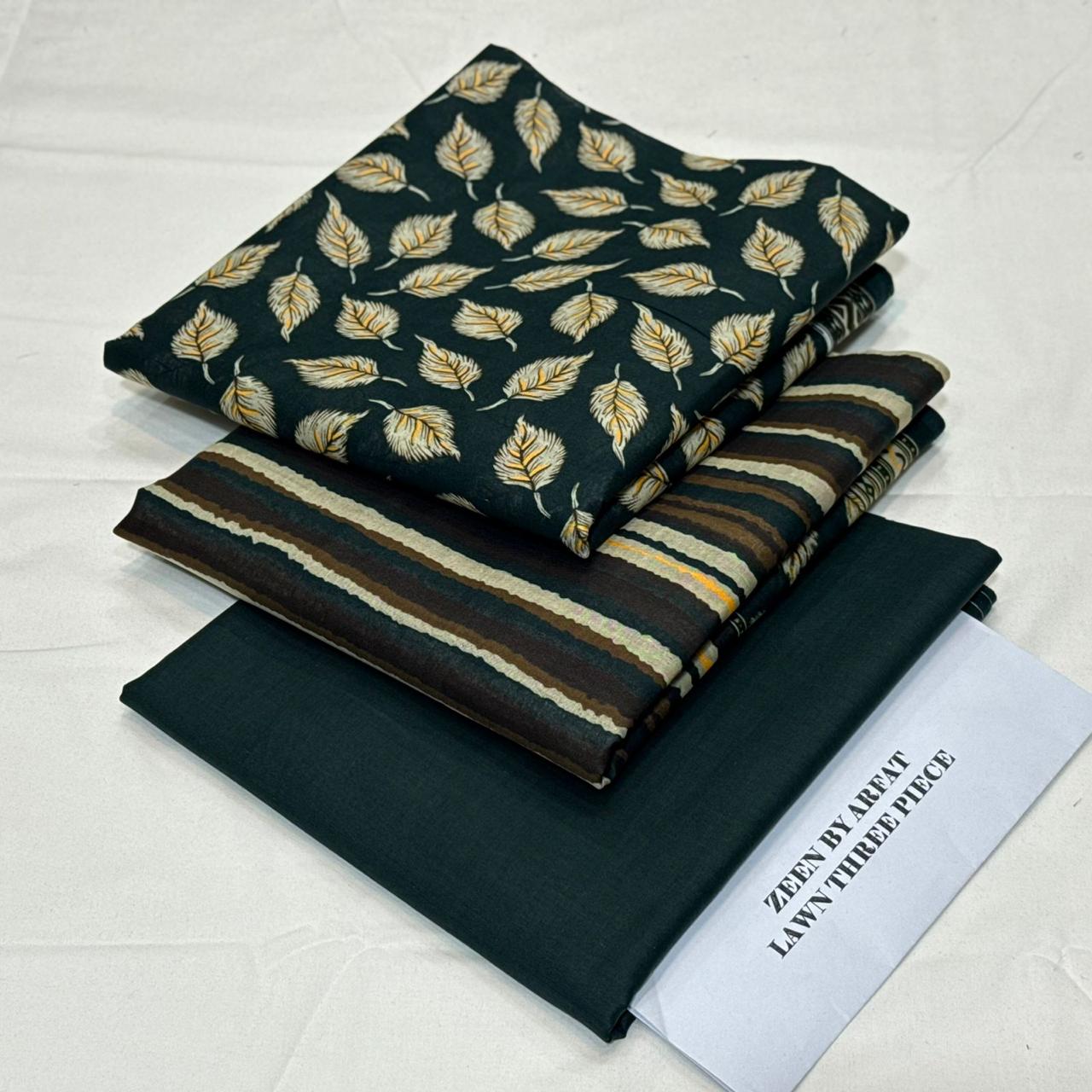 Zeen Printed Lawn Unstitched 3Piece D-30