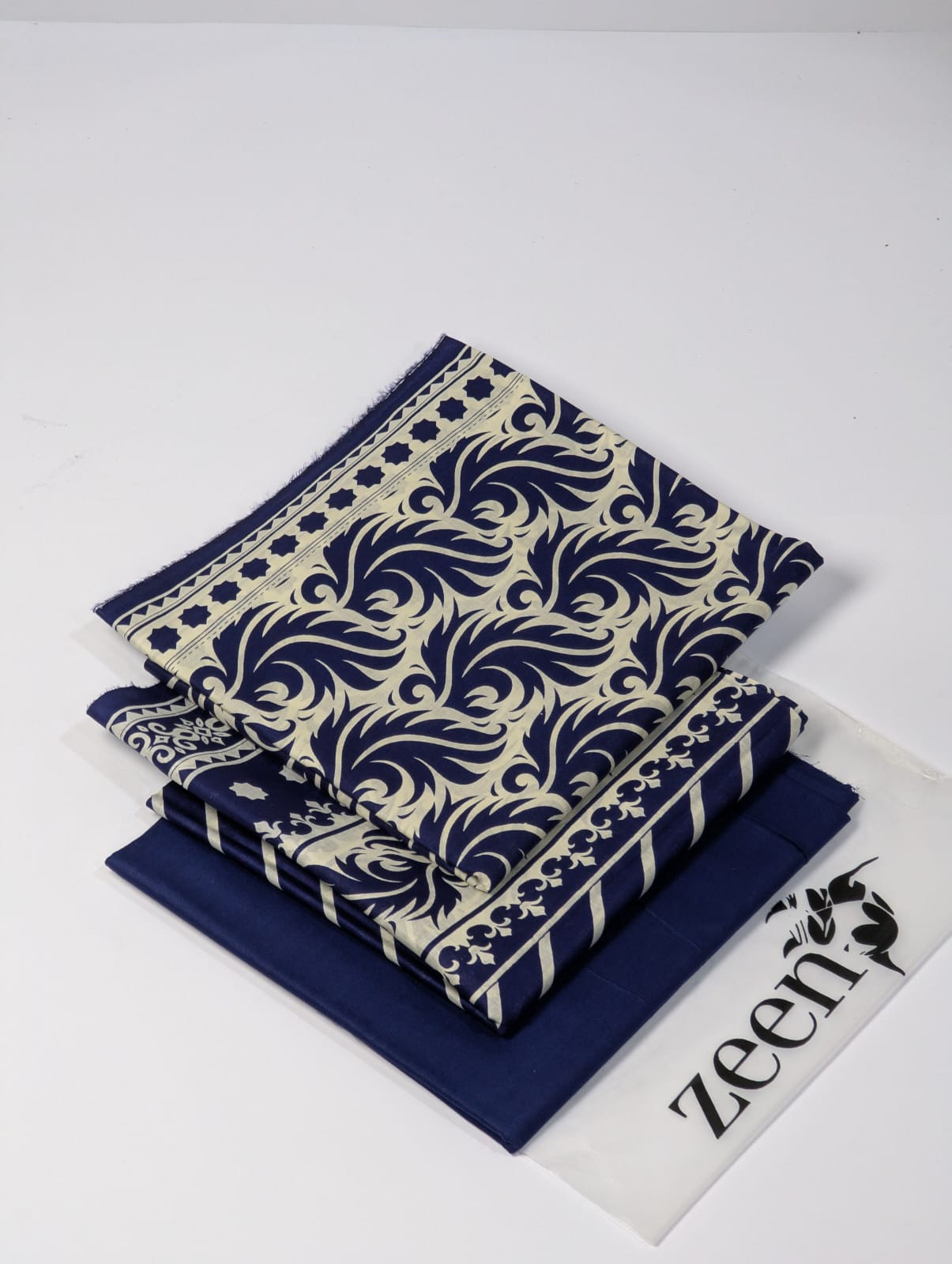 Zeen Printed Lawn Unstitched 3Piece D-144