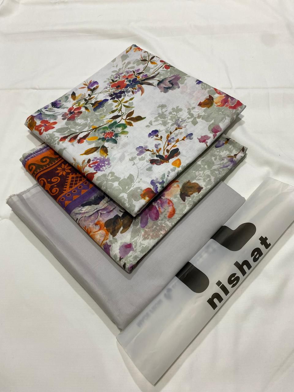 Nishat Lawn Printed 3Piece D-012