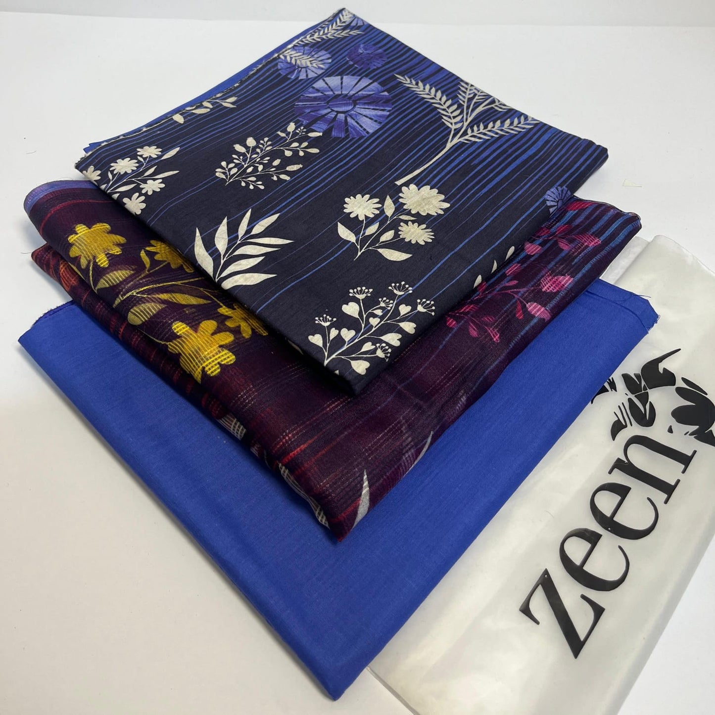 Zeen Printed Lawn Unstitched 3Piece D-98