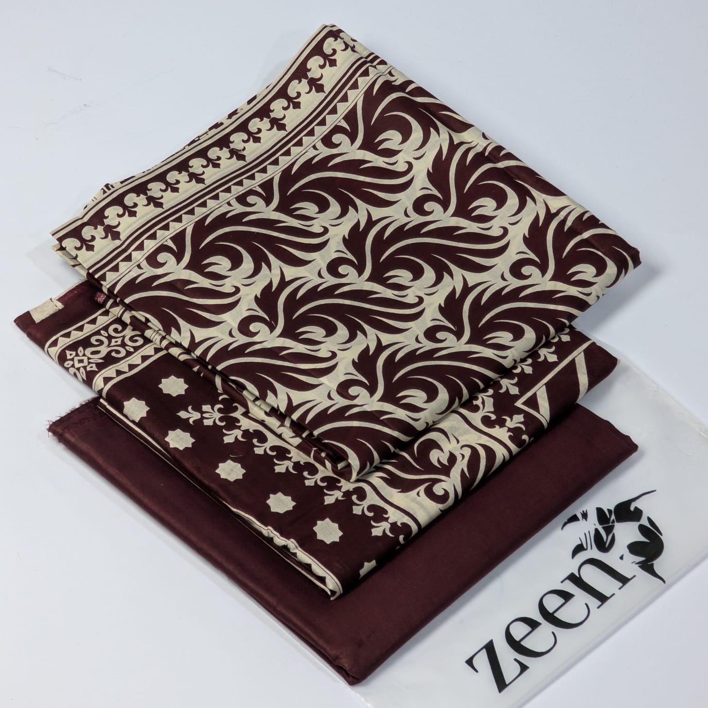 Zeen Printed Lawn Unstitched 3Piece D-154