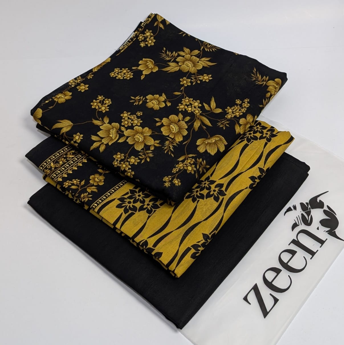 Zeen Printed Lawn Unstitched 3Piece D-173