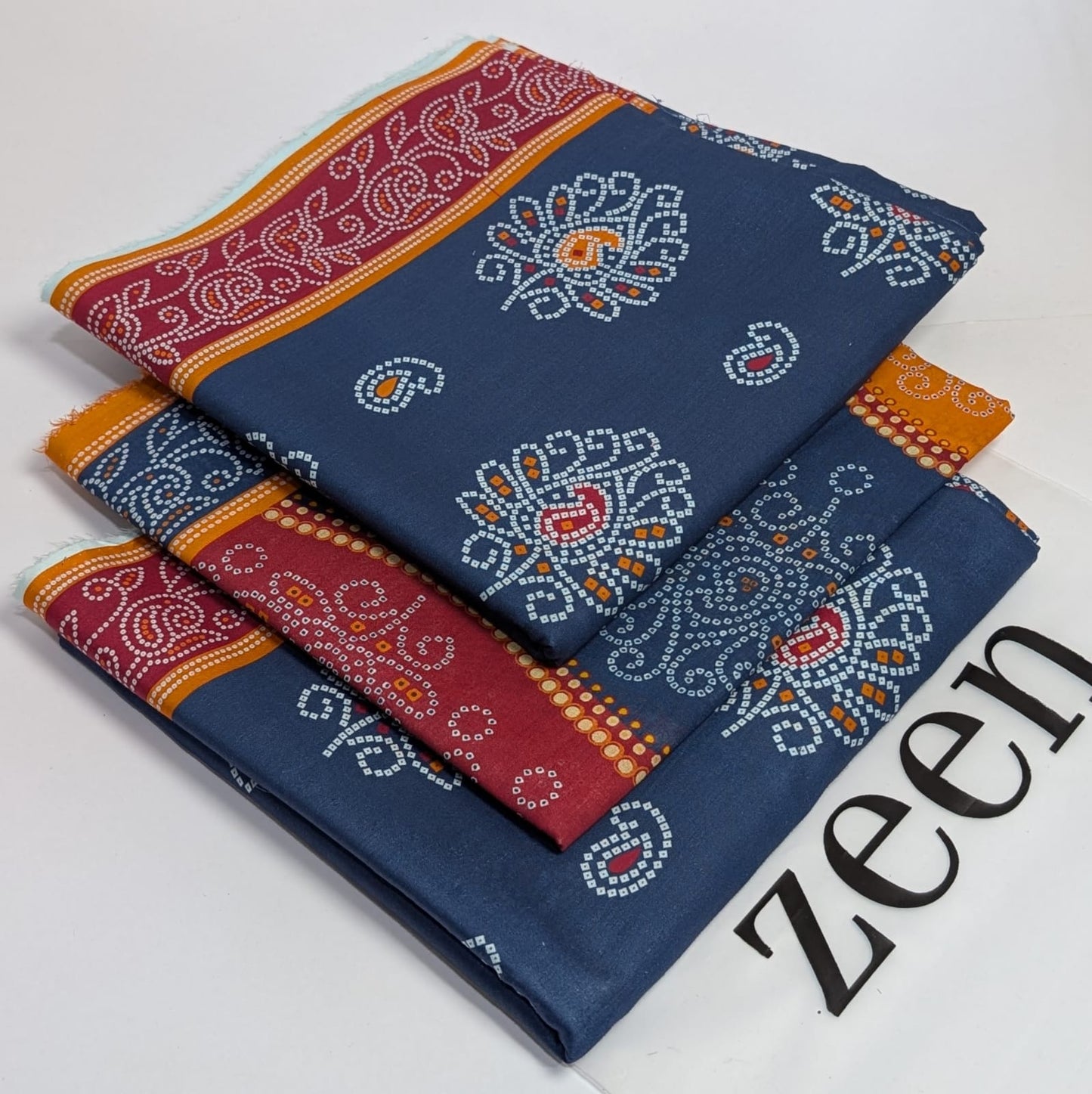 Zeen Printed Lawn Unstitched 3Piece D-200