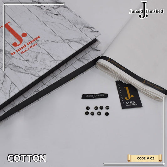 Junaid Jamshed Candy Cotton - Premium Men's D# 03