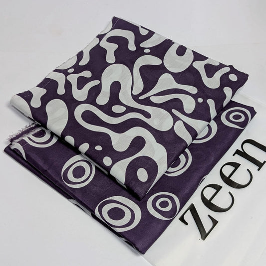 Zeen Printed Lawn Unstitched 2Piece D-003