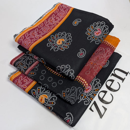 Zeen Printed Lawn Unstitched 3Piece D-201