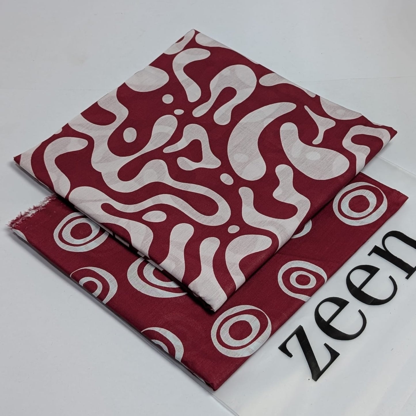 Zeen Printed Lawn Unstitched 2Piece D-001