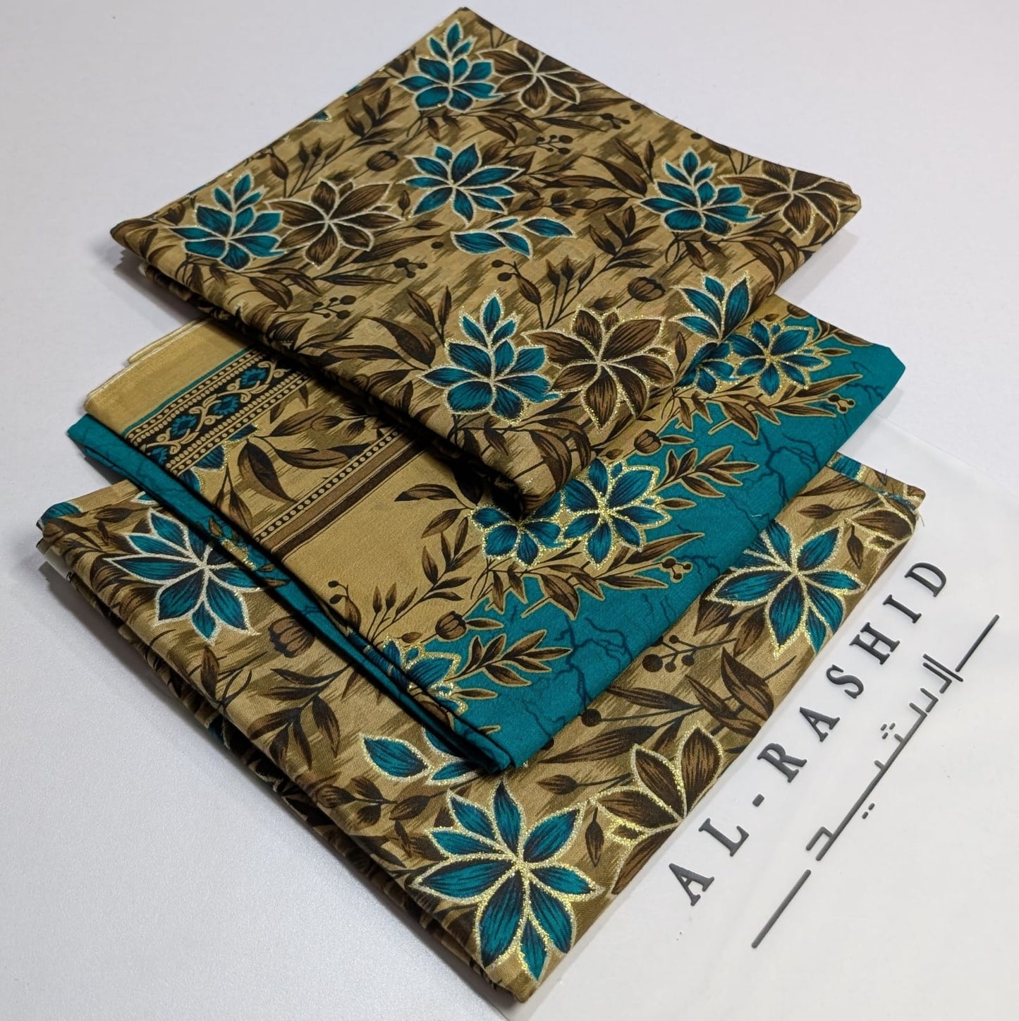 AL-RASHID  Printed Lawn Unstitched 3Piece D-020