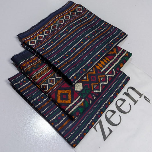 Zeen Printed Lawn Unstitched 3Piece D-0031