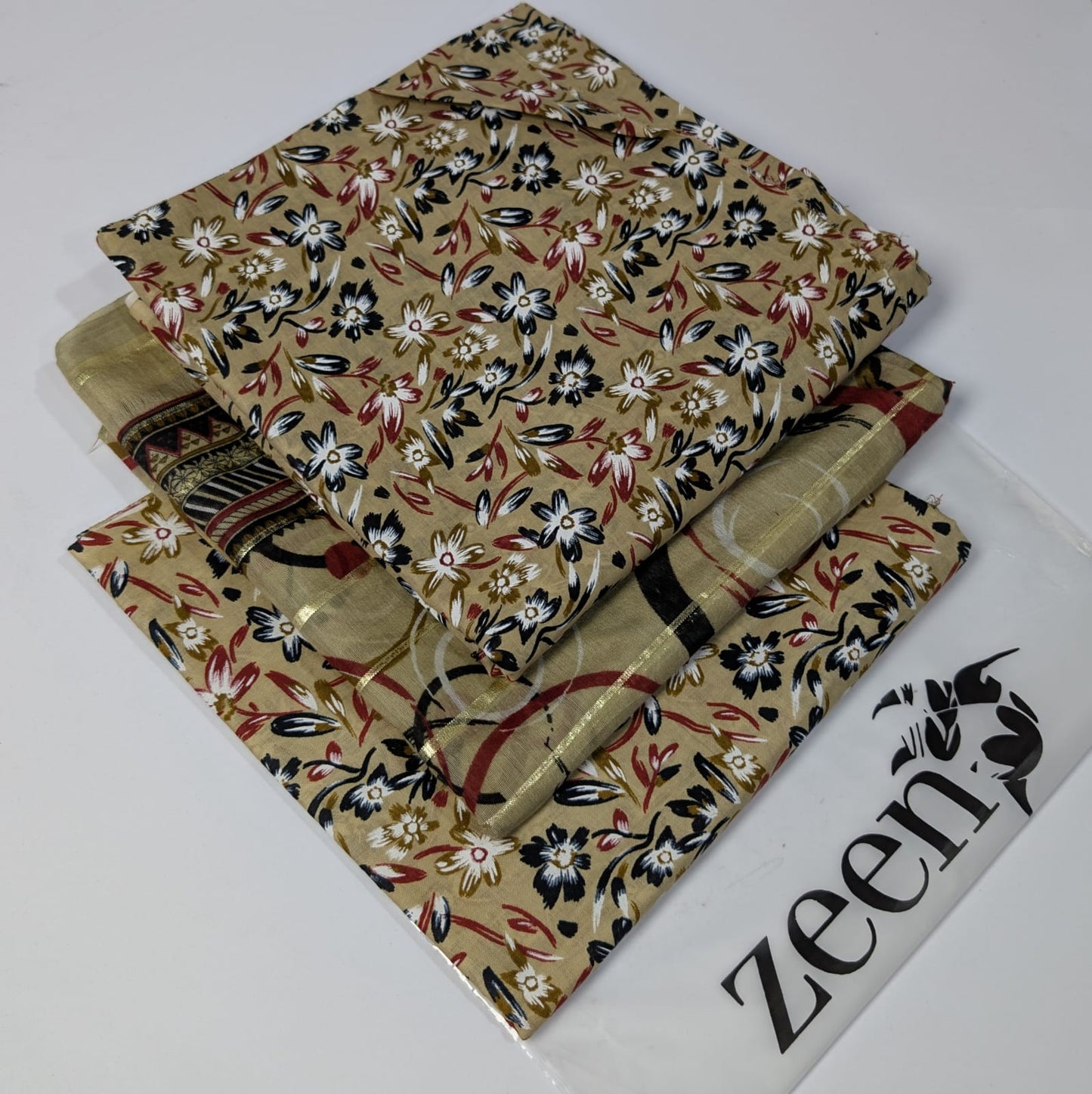 Zeen Printed Lawn Unstitched 3Piece D-143