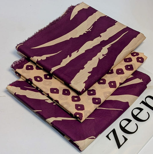 Zeen Printed Lawn Unstitched 3Piece D-188