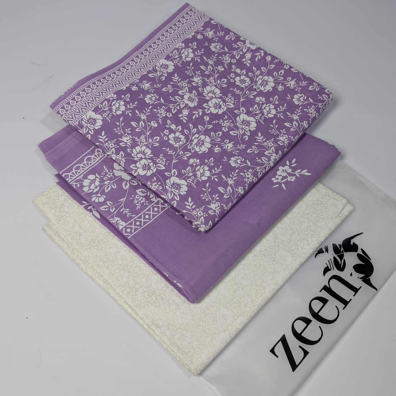 Zeen Printed Lawn Unstitched 3Piece D-167