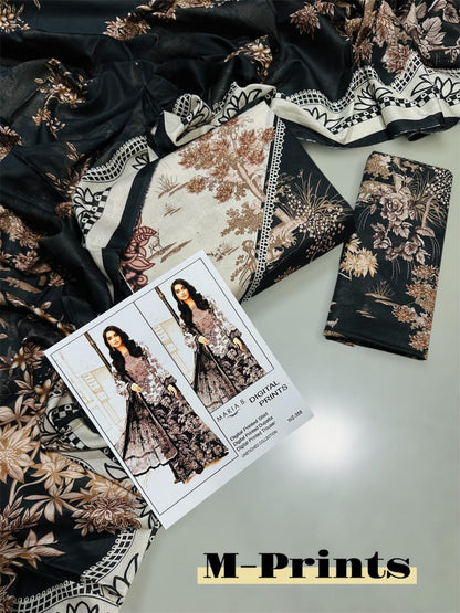 MARIA B Lawn Printed 3Piece D-009