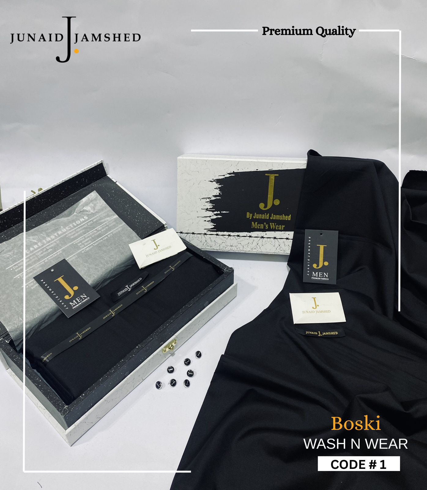 Premium J. Boski Fabric for Men | Luxury Boski D#01