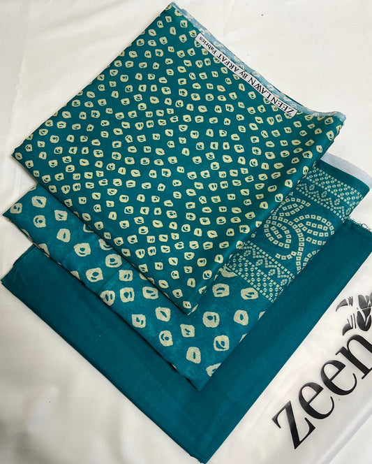 Zeen Printed Lawn Unstitched 3Piece D-85