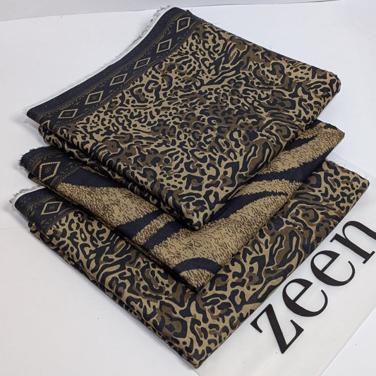 Zeen Printed Lawn Unstitched 3Piece D-205
