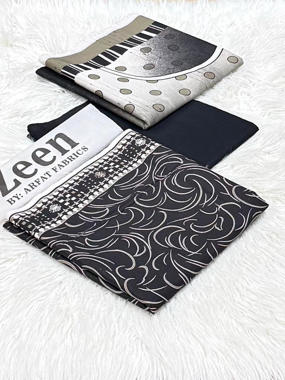 Zeen Printed Lawn Unstitched 3Piece D-0074