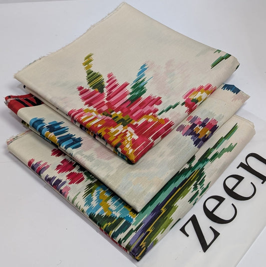 Zeen Printed Lawn Unstitched 3Piece D-195