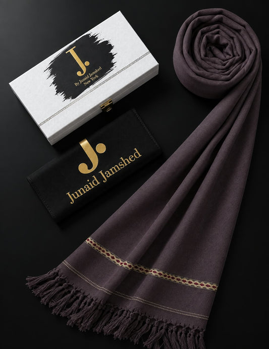 J. Men Premium Wool Shawl D-001