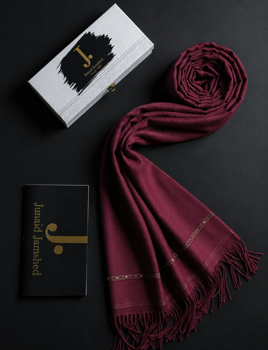 J. Men Premium Wool Shawl D-005