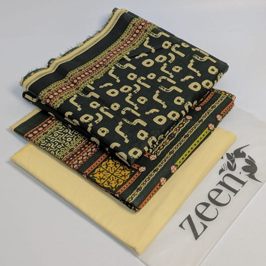 Zeen Printed Lawn Unstitched 3Piece D-172
