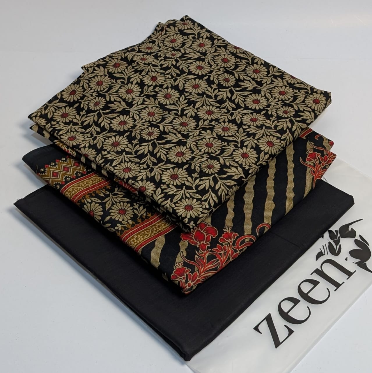 Zeen Printed Lawn Unstitched 3Piece D-169