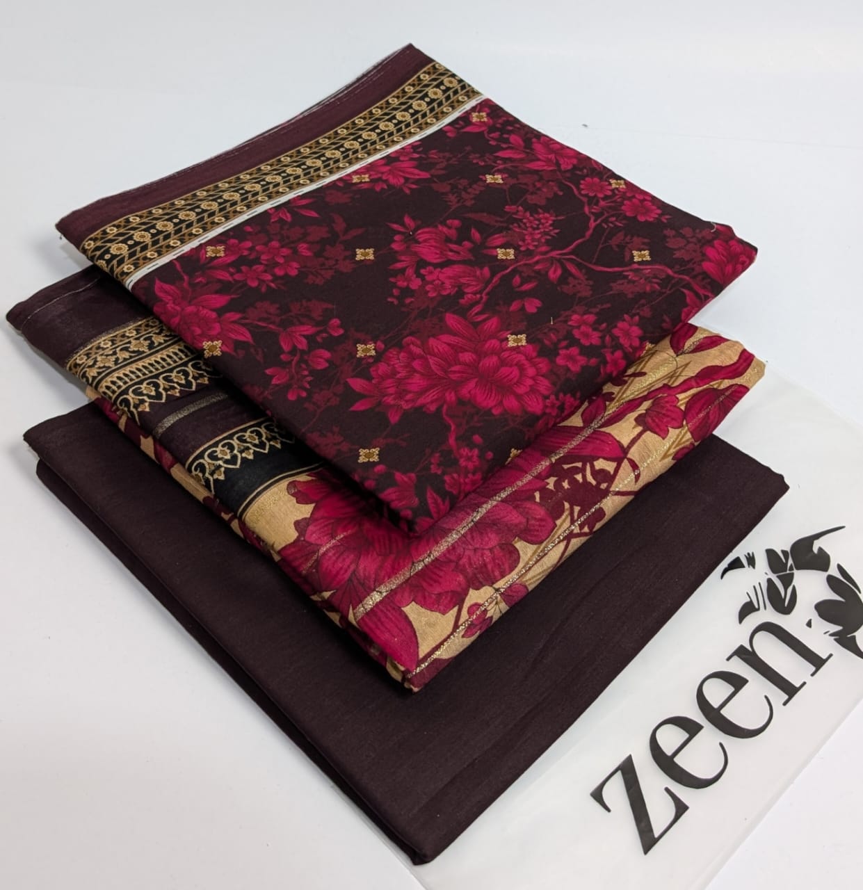 Zeen Printed Lawn Unstitched 3Piece D-171