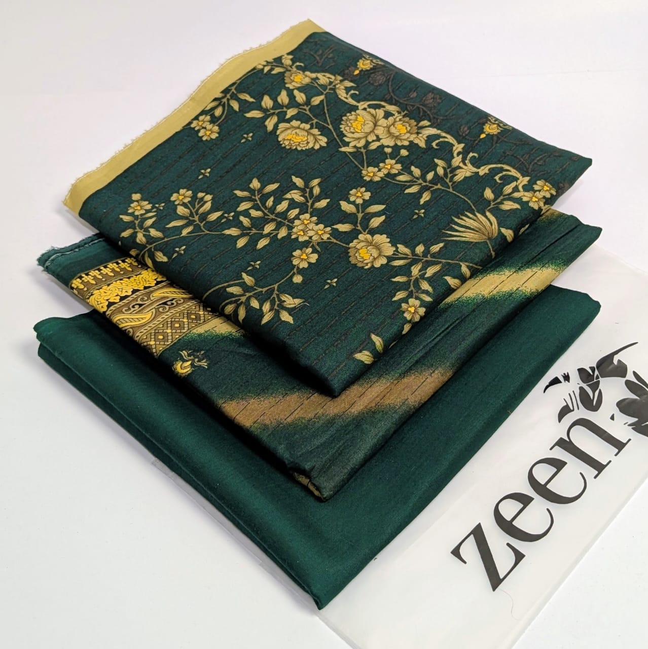 Zeen Printed Lawn Unstitched 3Piece D-175